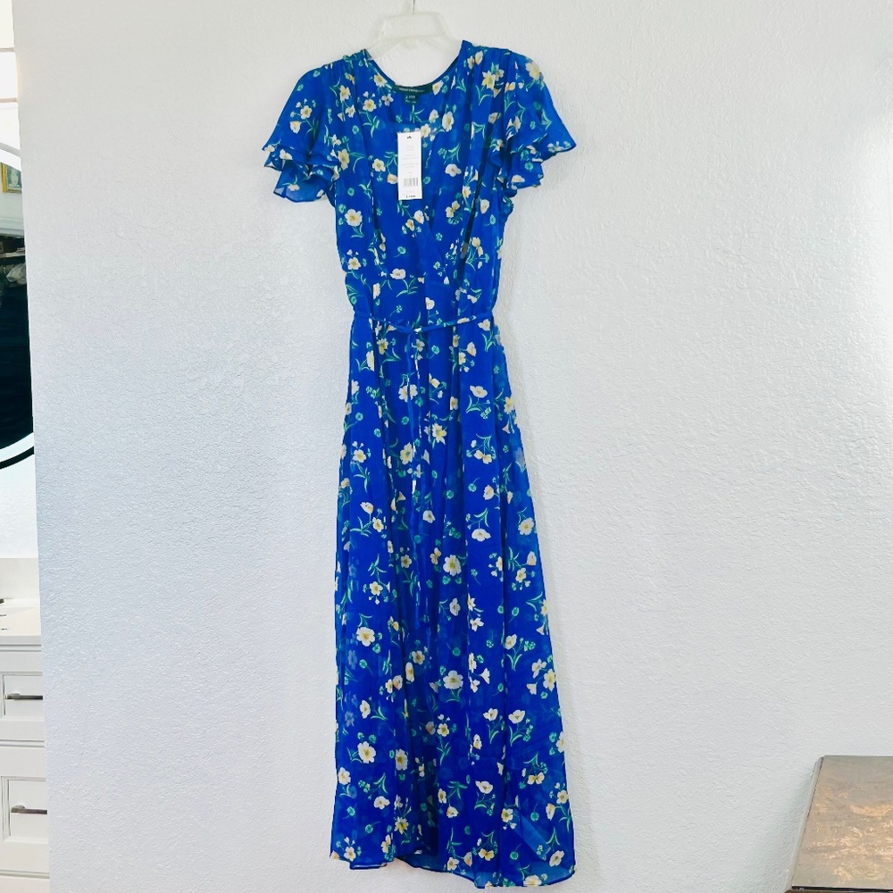 French Connection Chiffon Dress (Brand New)